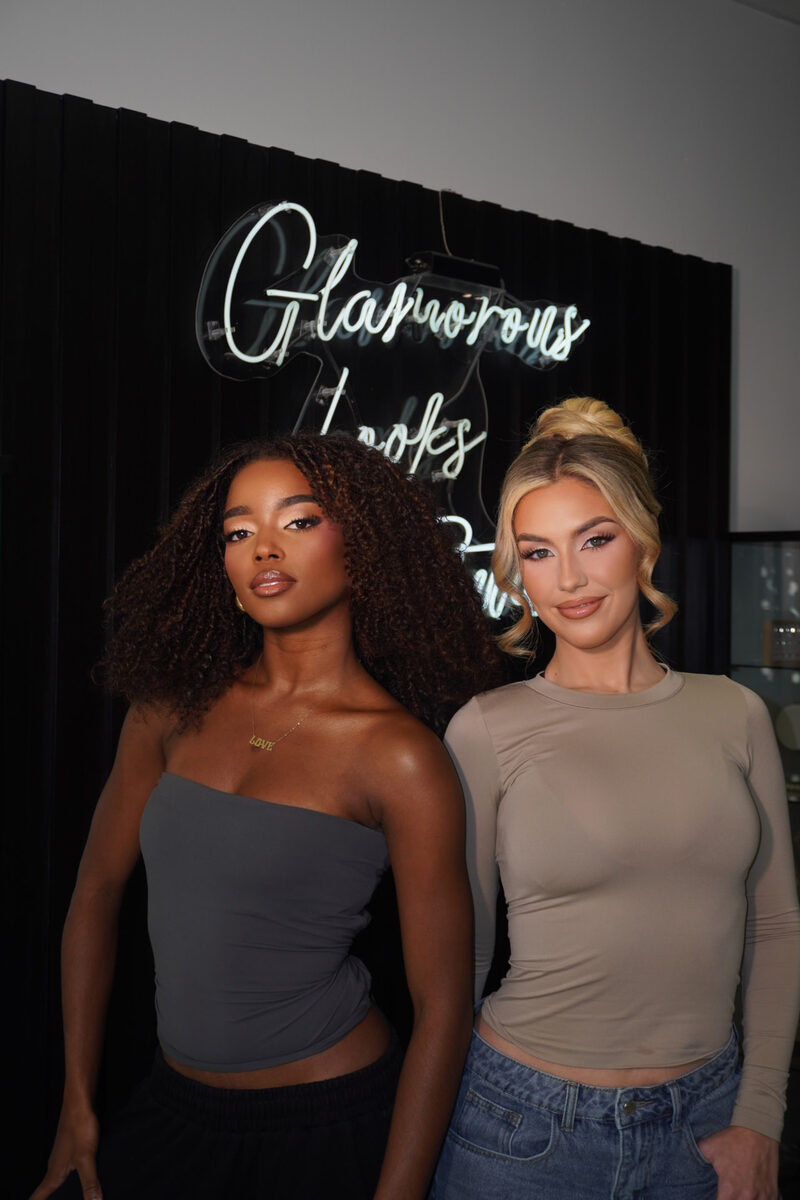 Makeup and hairstyling look by Glamorous Looks Studio